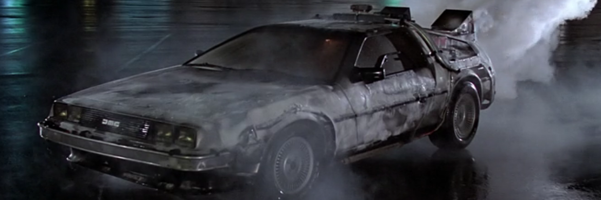 back to the future car